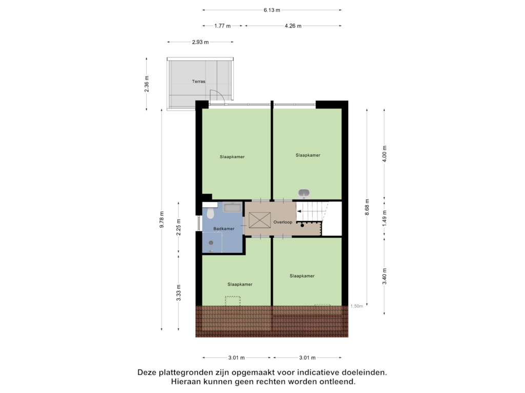 Bekijk plattegrond van Eerste Verdieping van Gudsekop 111