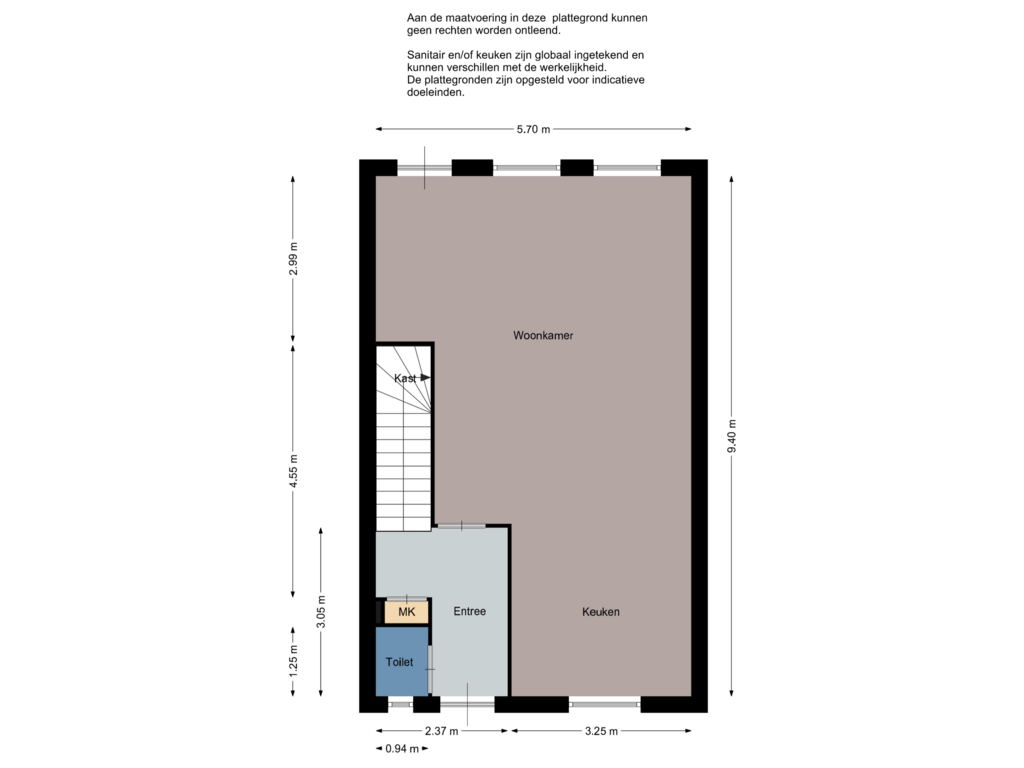 Bekijk plattegrond van Begane grond van Havenkom 24