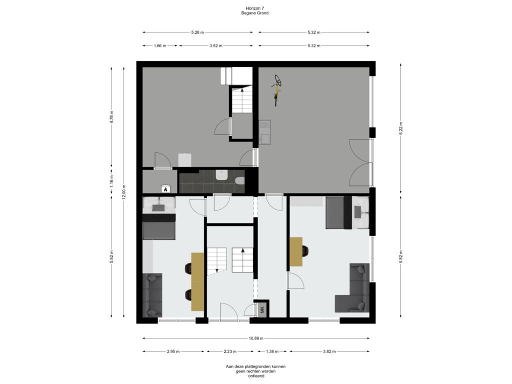 Bekijk plattegrond van Begane Grond van Horizon 7