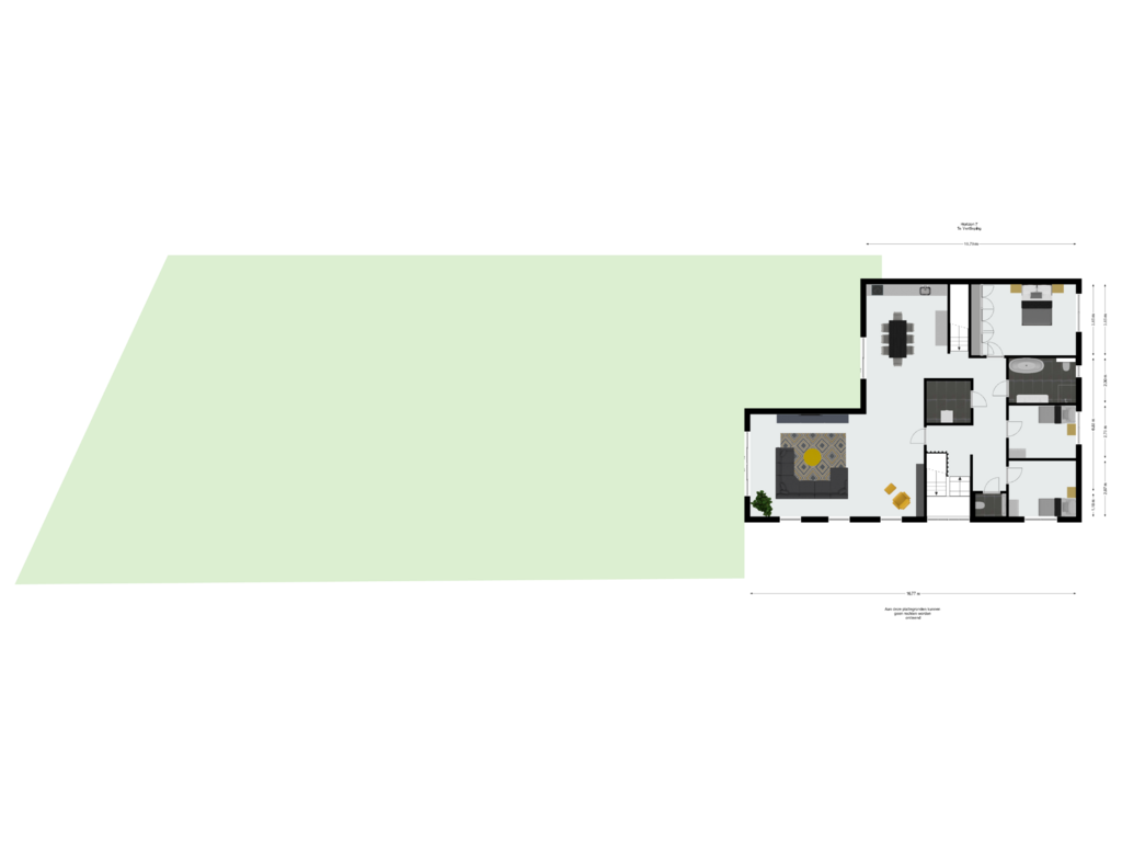 Bekijk plattegrond van 1e Verdieping Tuin van Horizon 7