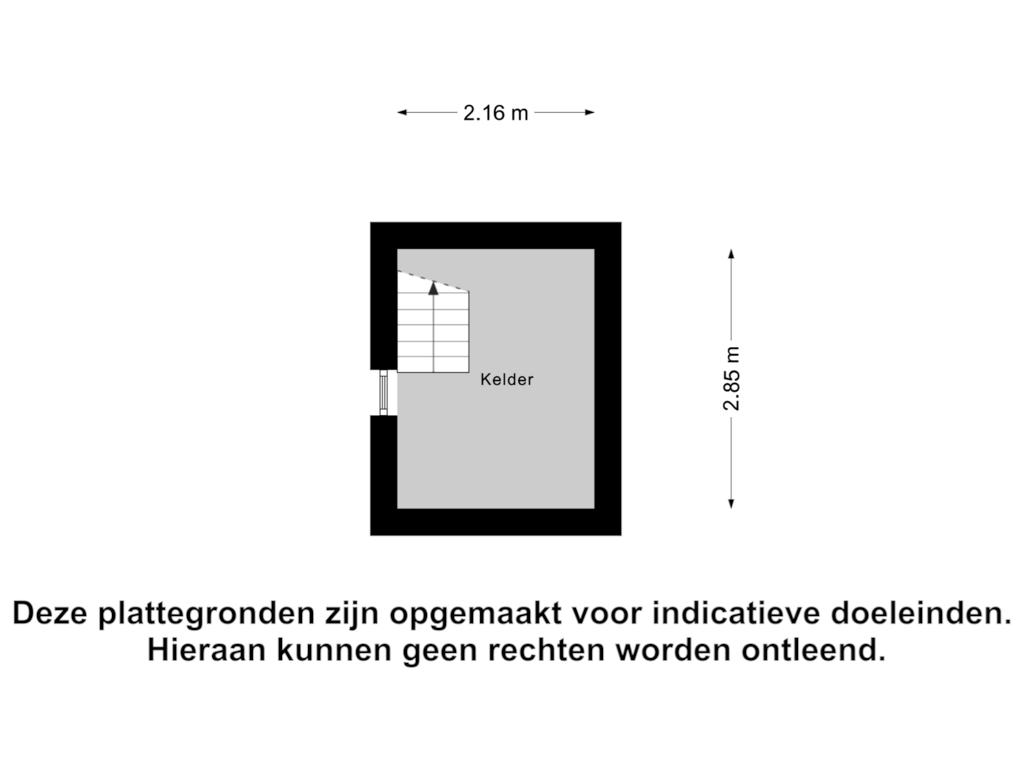 Bekijk plattegrond van Kelder van Hol-esstraat 6