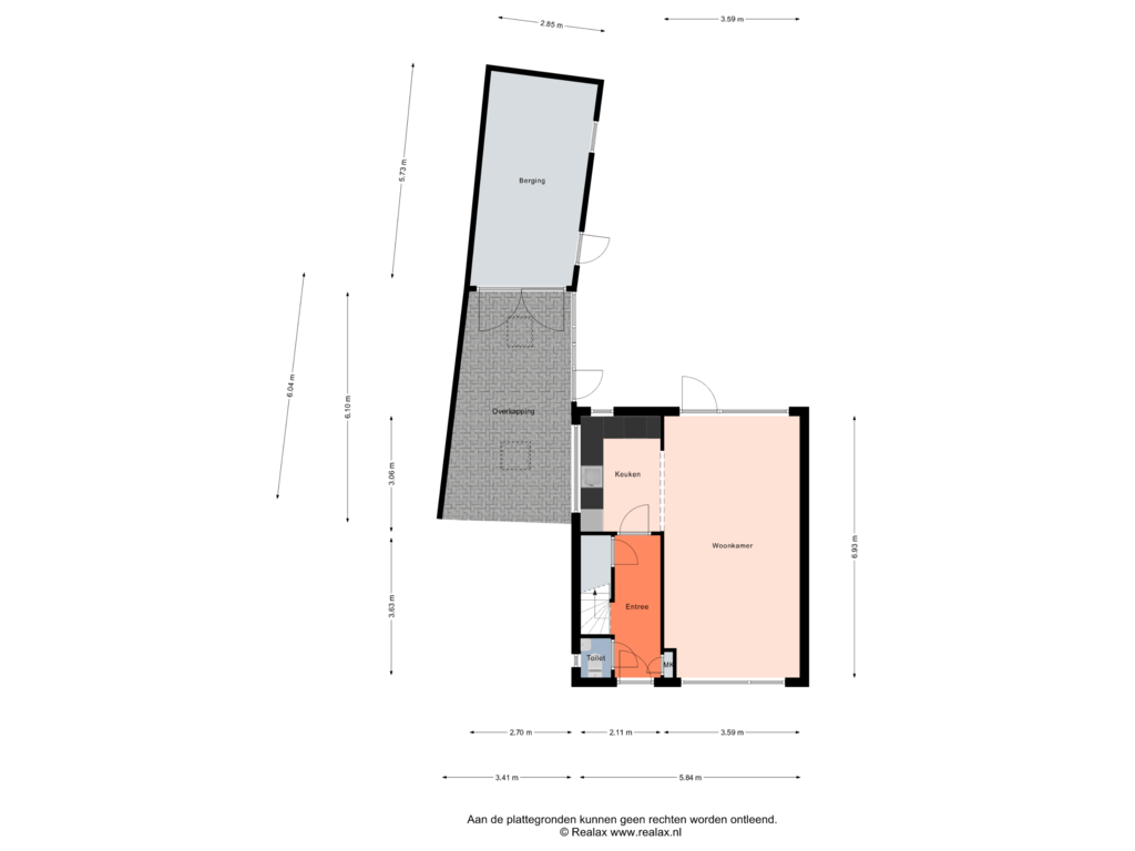 Bekijk plattegrond van Begane grond van Wilgenlaan 7