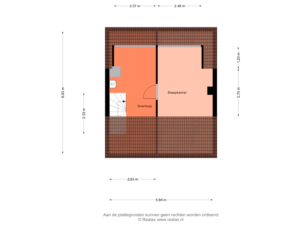 Bekijk plattegrond van Verdieping 2 van Wilgenlaan 7