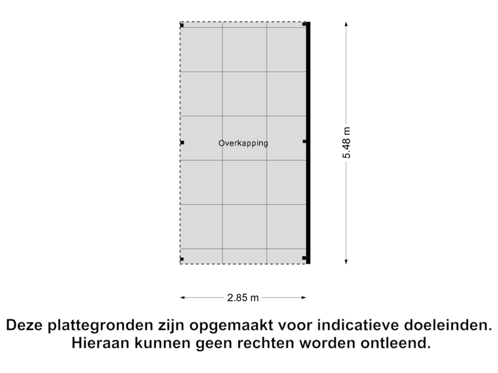 Bekijk plattegrond van Overkapping van Couperusstraat 1