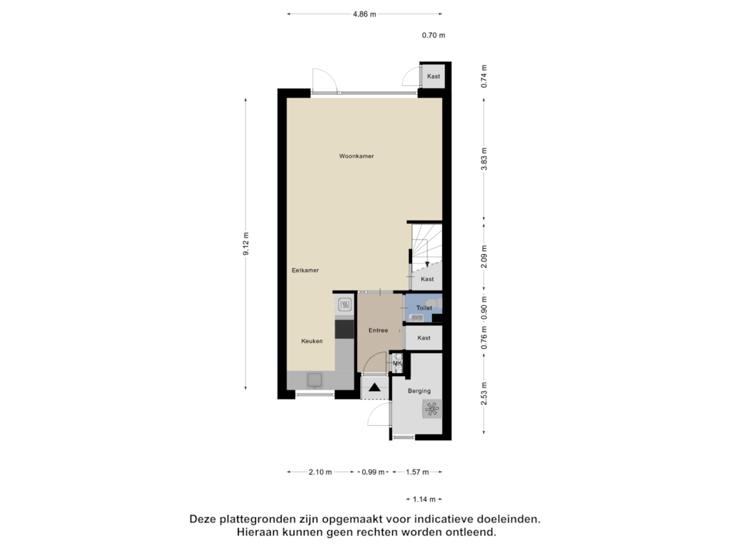 Bekijk plattegrond van Begane Grond van Dilledonk-Zuid 32