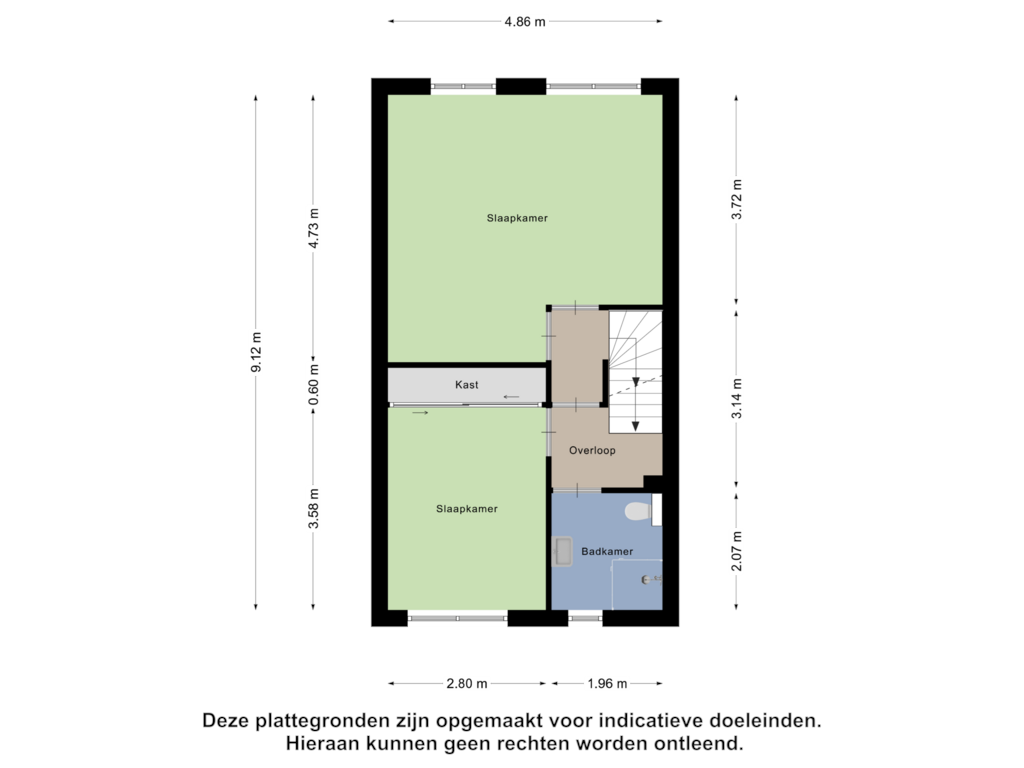 Bekijk plattegrond van Eerste Verdieping van Dilledonk-Zuid 32