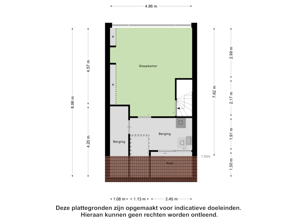 Bekijk plattegrond van Tweede Verdieping van Dilledonk-Zuid 32