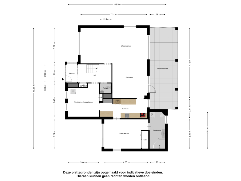 Bekijk plattegrond van Begane Grond van D. Koddelaan 40