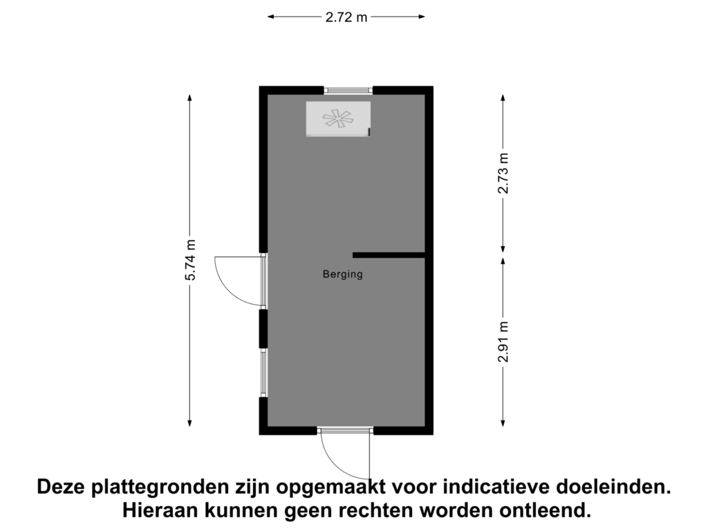 Bekijk plattegrond van Berging van D. Koddelaan 40