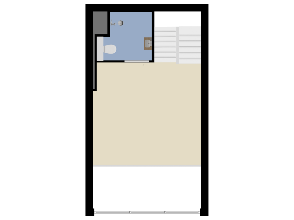 View floorplan of Eerste Verdieping of Sartreweg 152