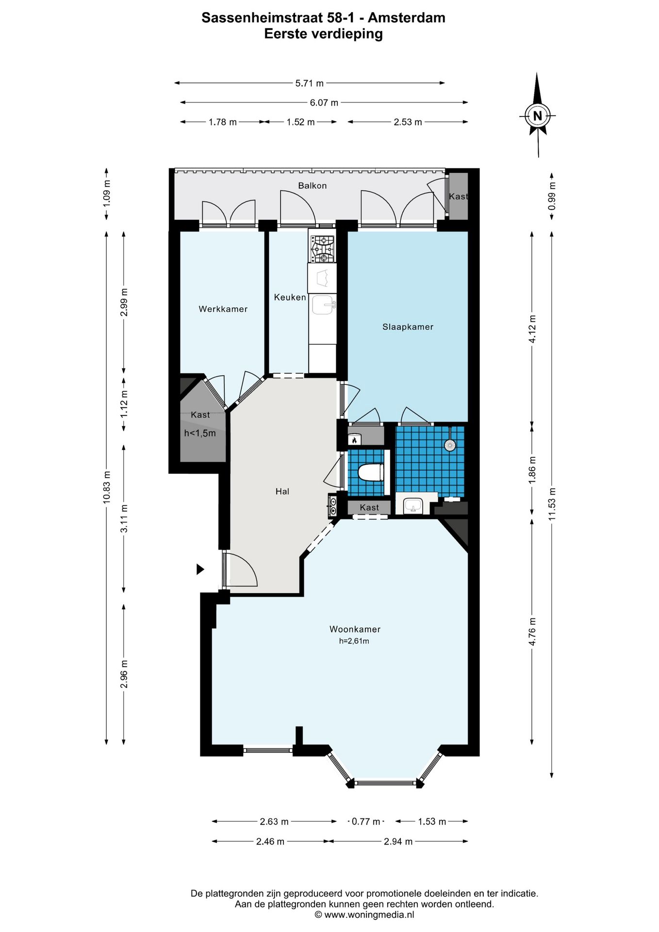 Photo 34 of Sassenheimstraat 58-1