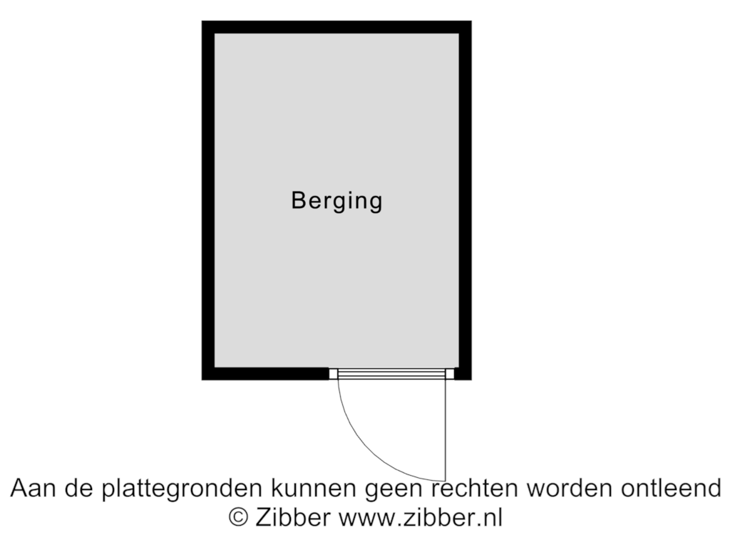 Bekijk plattegrond van Berging van Anna Bijnsweg 19