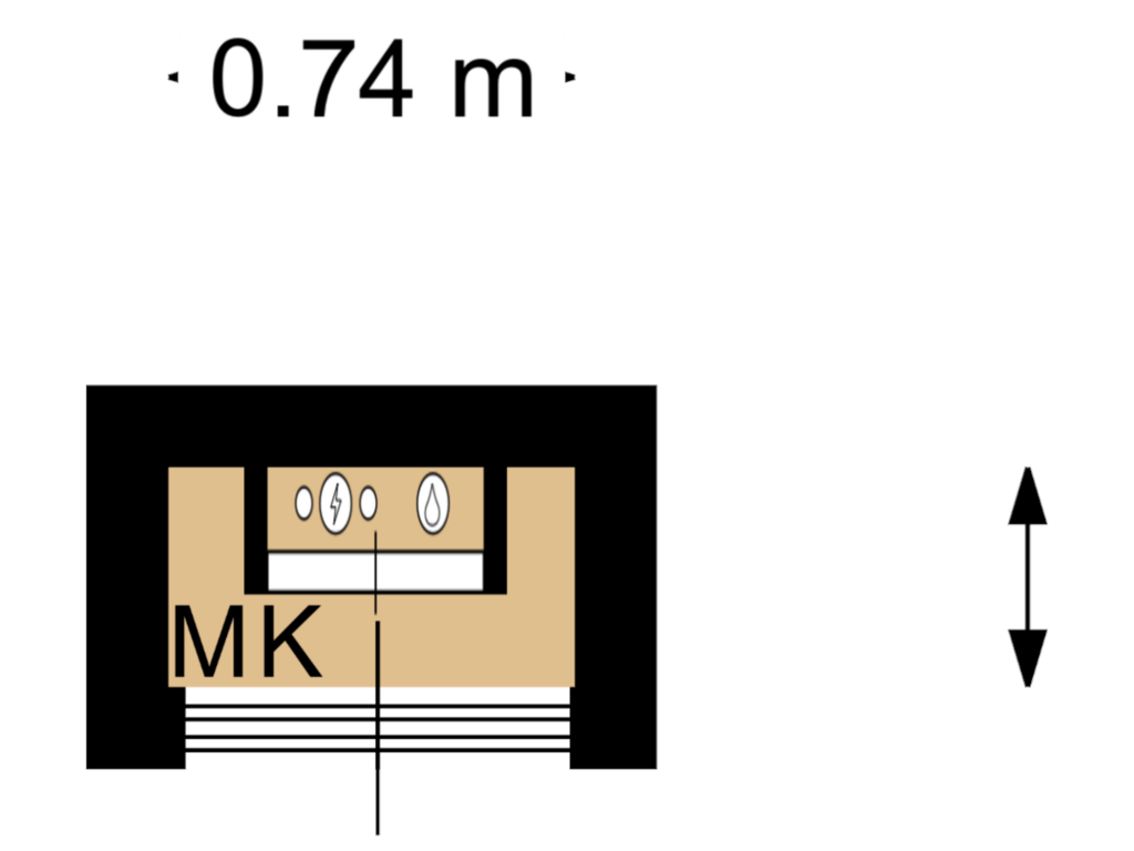 View floorplan of MK of Laaghuissingel 165