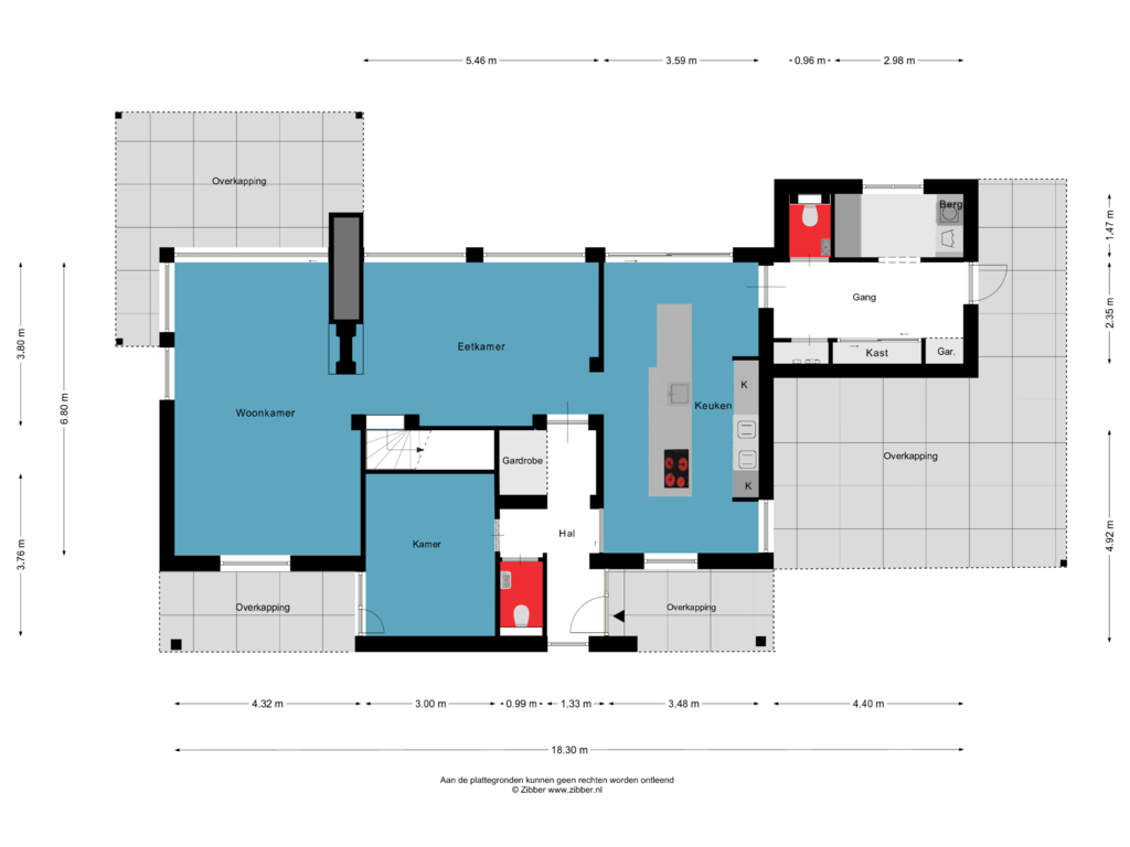 Bekijk plattegrond van Begane grond van Gulden 2