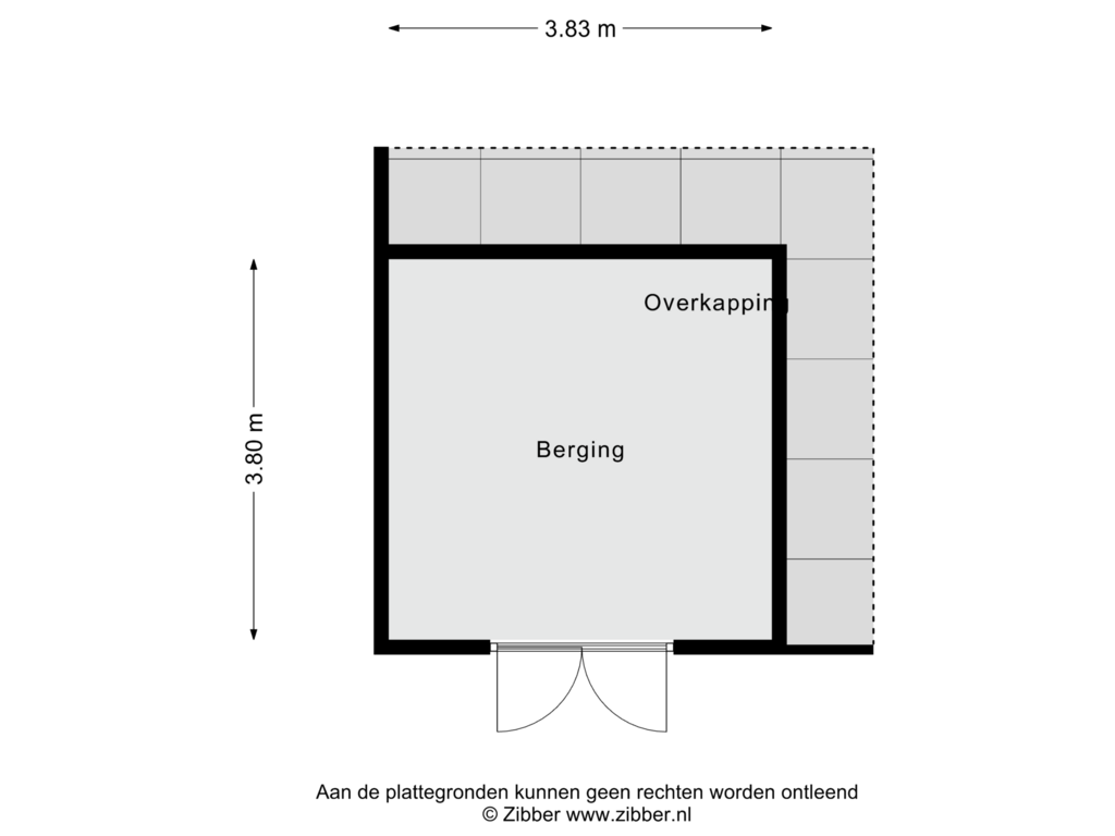 Bekijk plattegrond van Berging van Gulden 2