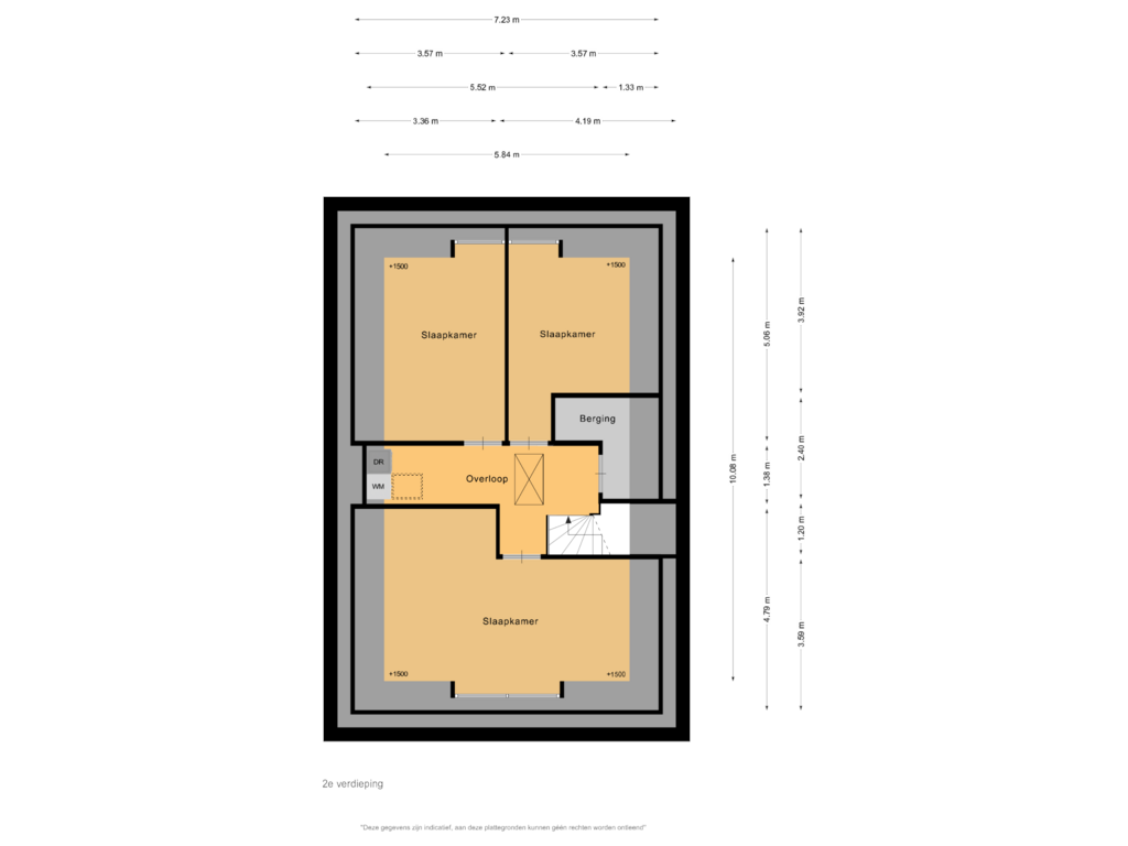 Bekijk plattegrond van 2e verdieping van Ardennen 4