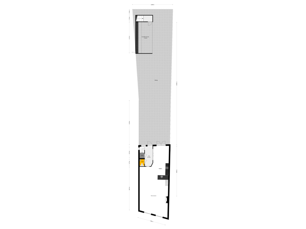 Bekijk plattegrond van Perceel van Wijngaardstraat 31