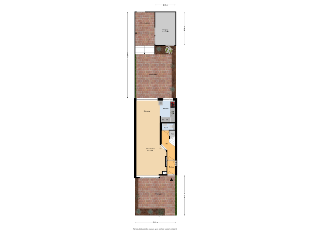 Bekijk plattegrond van Situatie van Nassaulaan 54