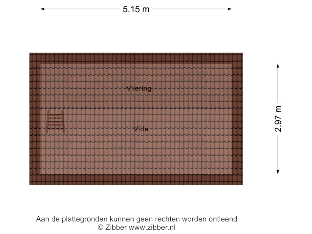 Bekijk plattegrond van Vliering van Lange Dreef 28