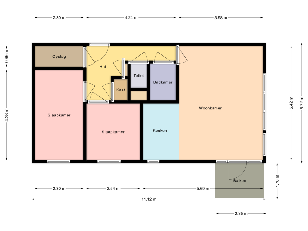 Bekijk plattegrond van First floor van Keinsmerwiel 118