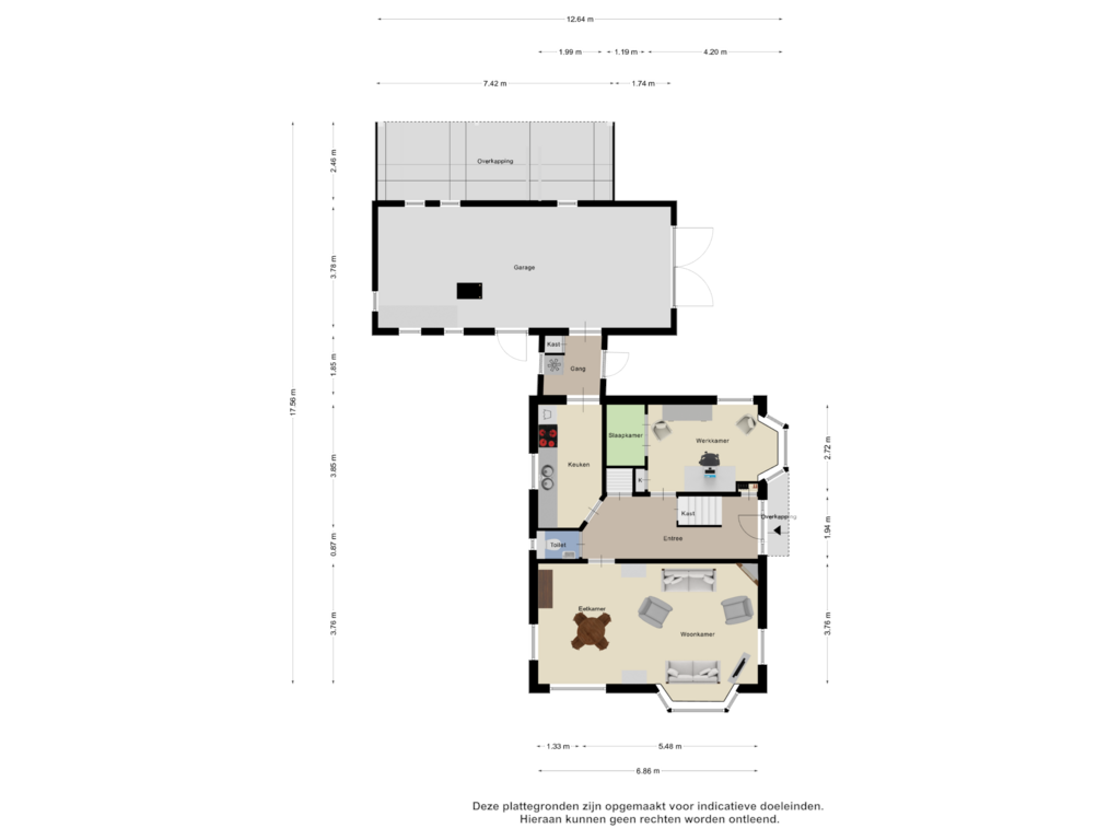 Bekijk plattegrond van Begane Grond van Bosscherweg 2