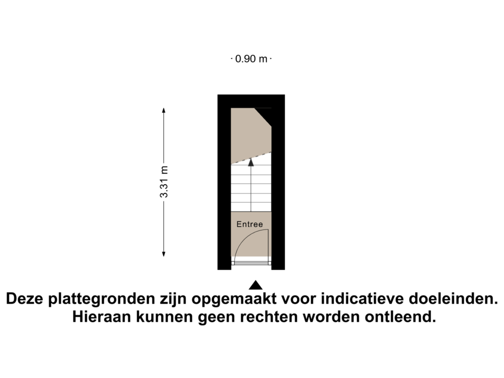 Bekijk plattegrond van Begane Grond van Burgemeester Knappertlaan 266-A