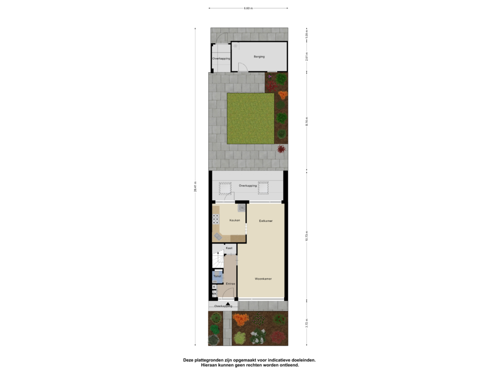 Bekijk plattegrond van Begane Grond _Tuin van Dolfijnlaan 102