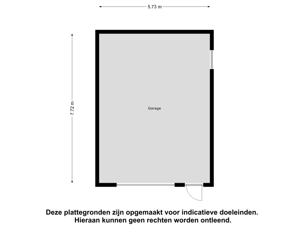 Bekijk plattegrond van Garage van Oude Deldenerweg 262