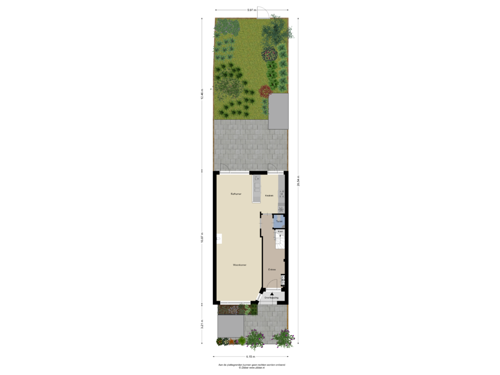 Bekijk plattegrond van Begane Grond Tuin van Leeuwerikstraat 53