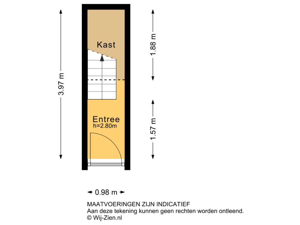 Bekijk plattegrond van BEGANE GROND van Lisbloemstraat 74-B