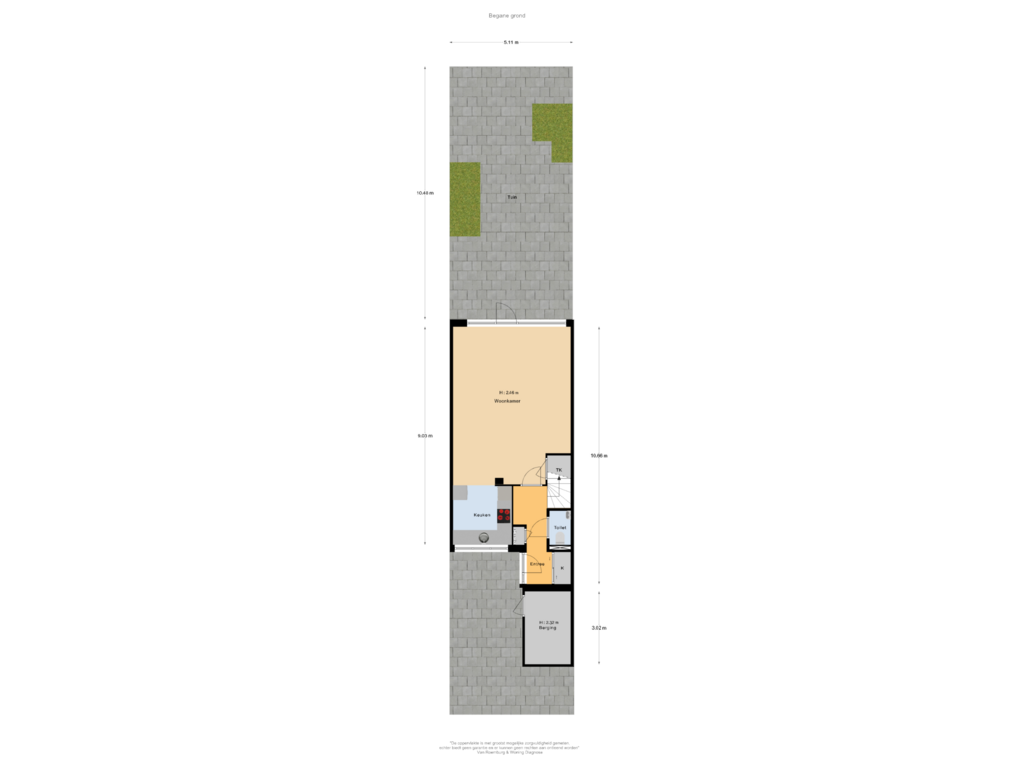 Bekijk plattegrond van Tuin van Ebro 73