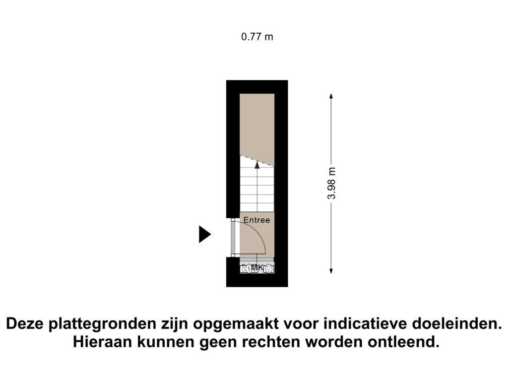 View floorplan of Begane Grond of Herenstraat 41-A