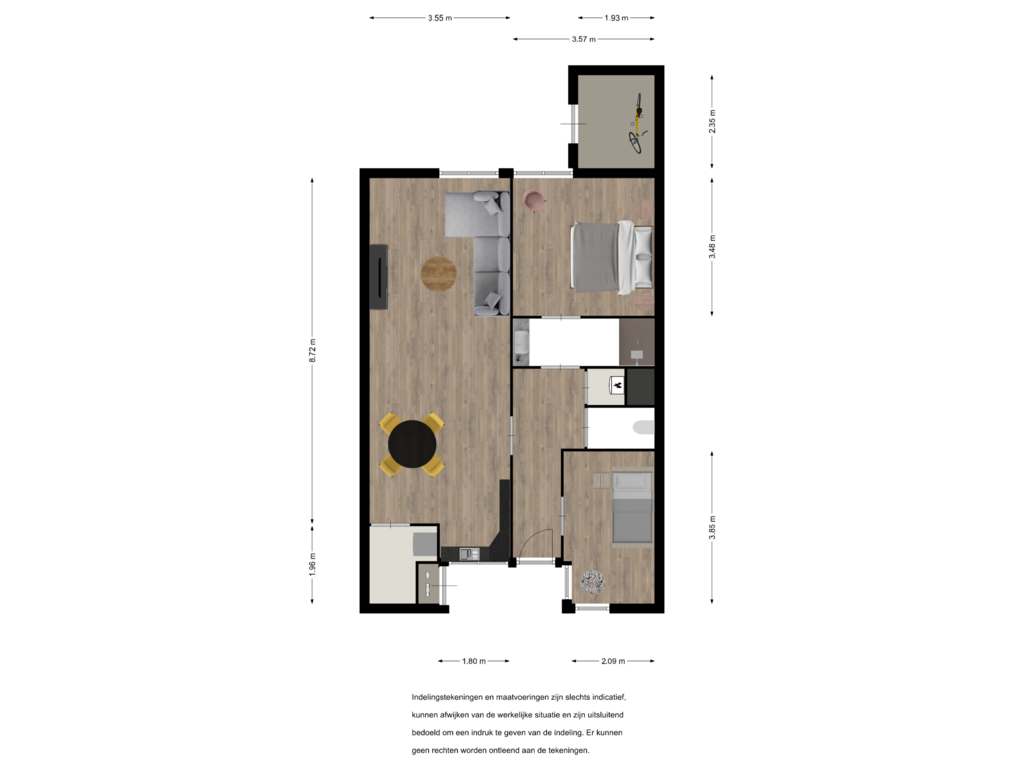 Bekijk plattegrond van First floor van Kalmoesdreef 43