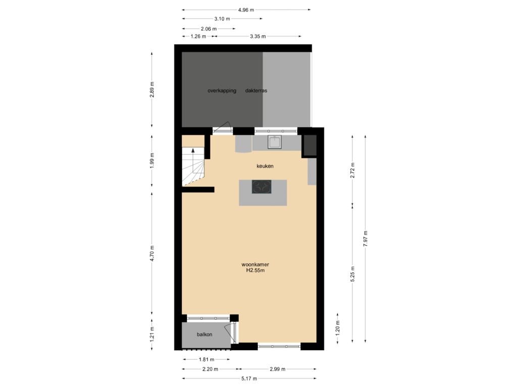 Bekijk plattegrond van Woonlaag 2 van Schouwburgplein 32