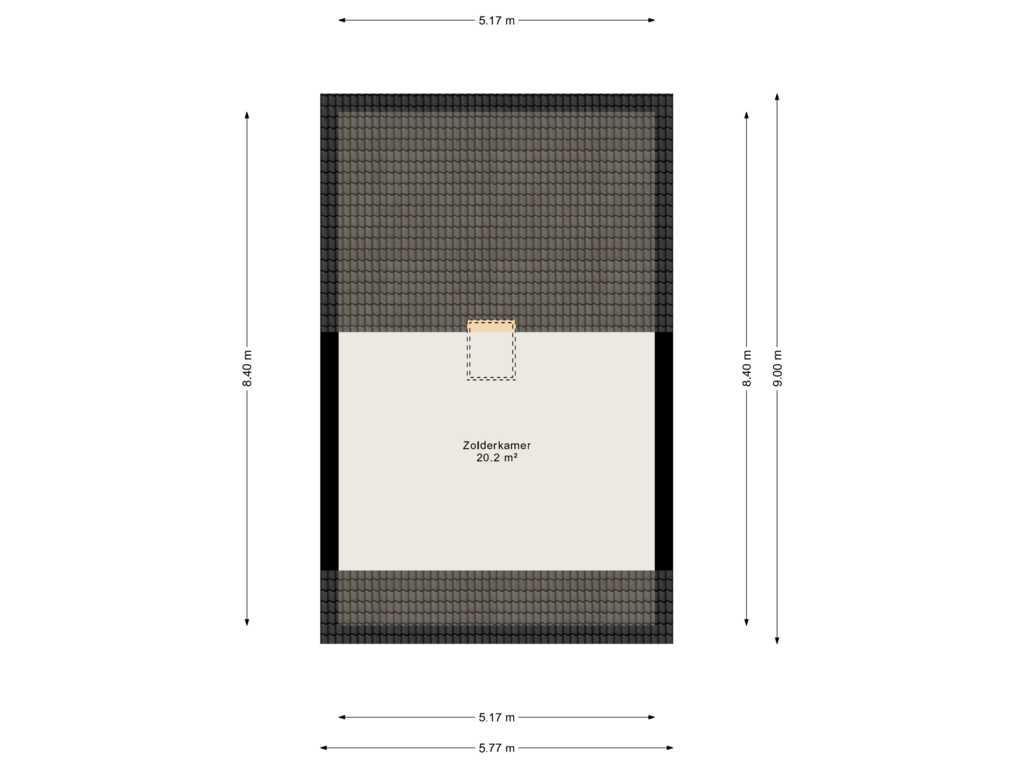 Bekijk plattegrond van 2e verdieping van Rietveldstraat 47