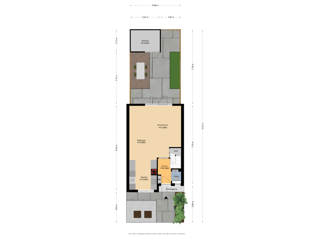 Bekijk plattegrond van Begane Grond_Tuin van Kempkeshoeve 68