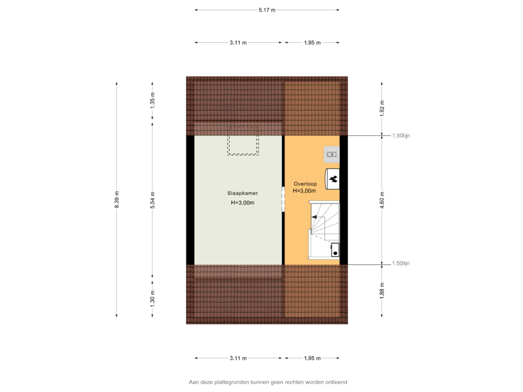 Bekijk plattegrond van Tweede verdieping van Kempkeshoeve 68