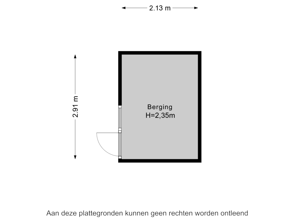 Bekijk plattegrond van Berging van Kempkeshoeve 68