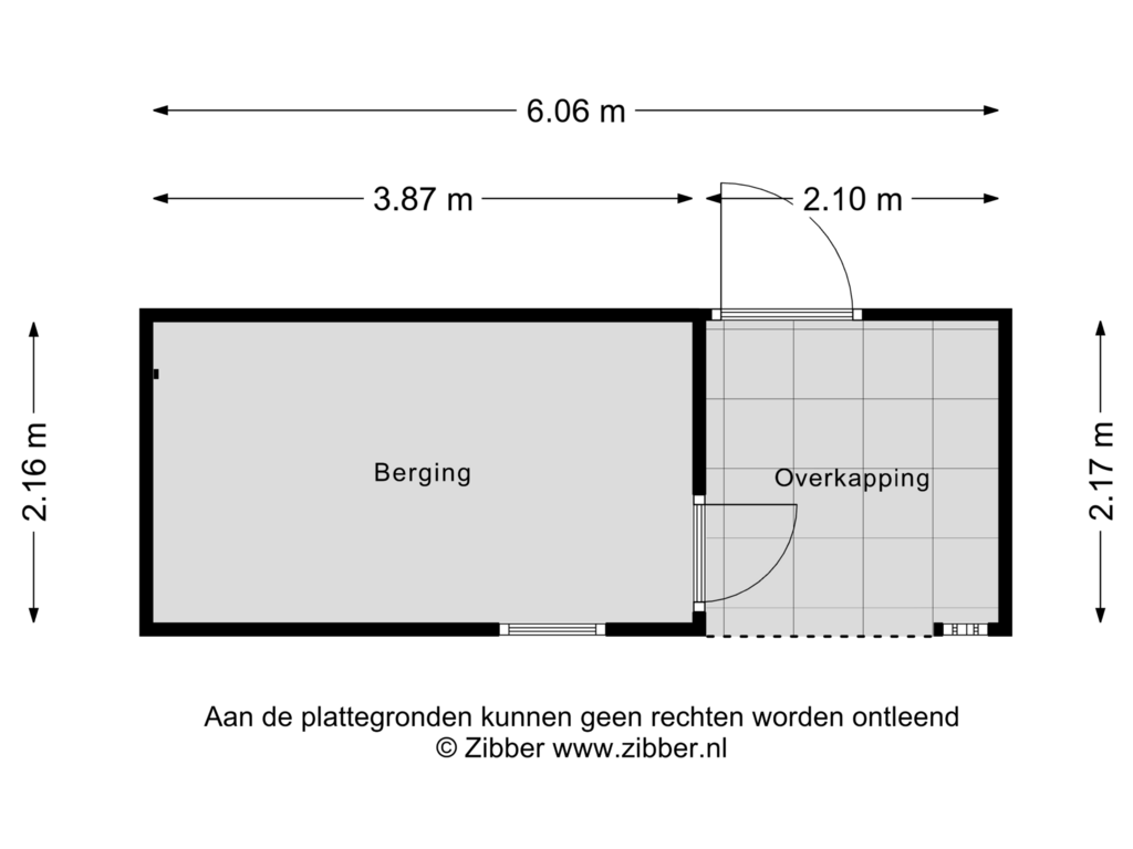 Bekijk plattegrond van Berging van Papenhoeflaan 15