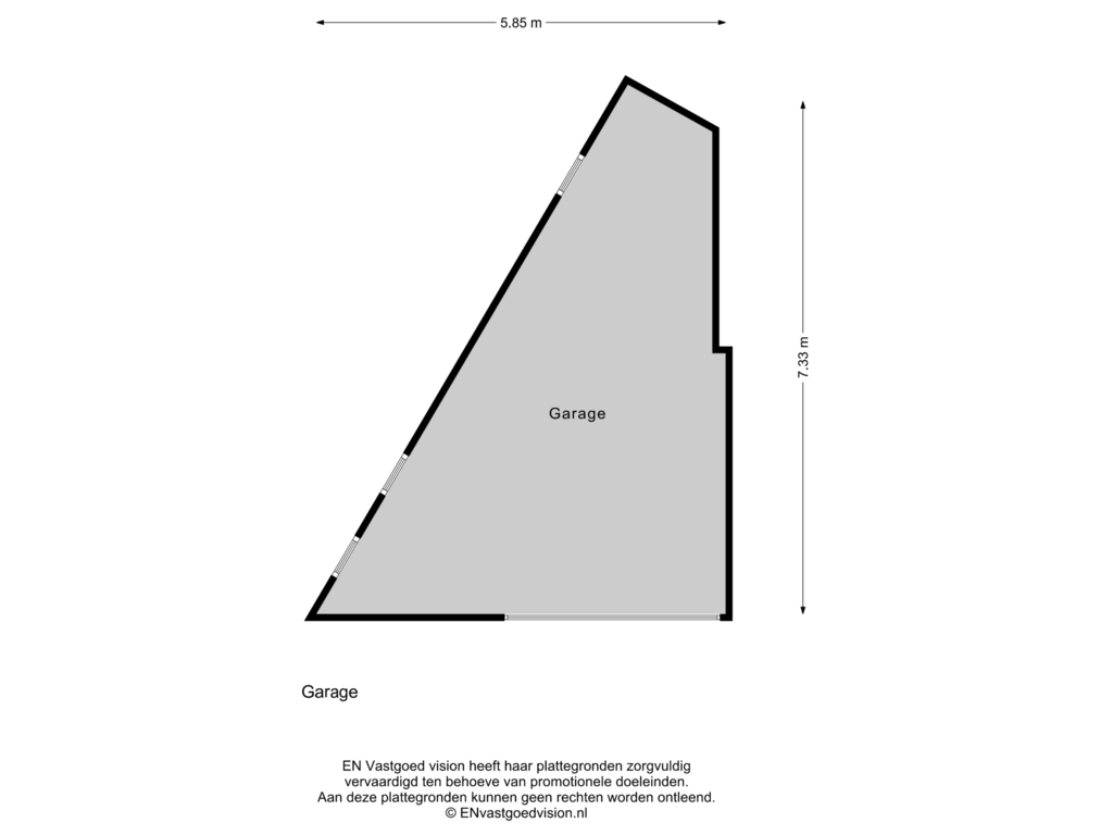 Bekijk plattegrond van Garage van Schutterskwartier 16