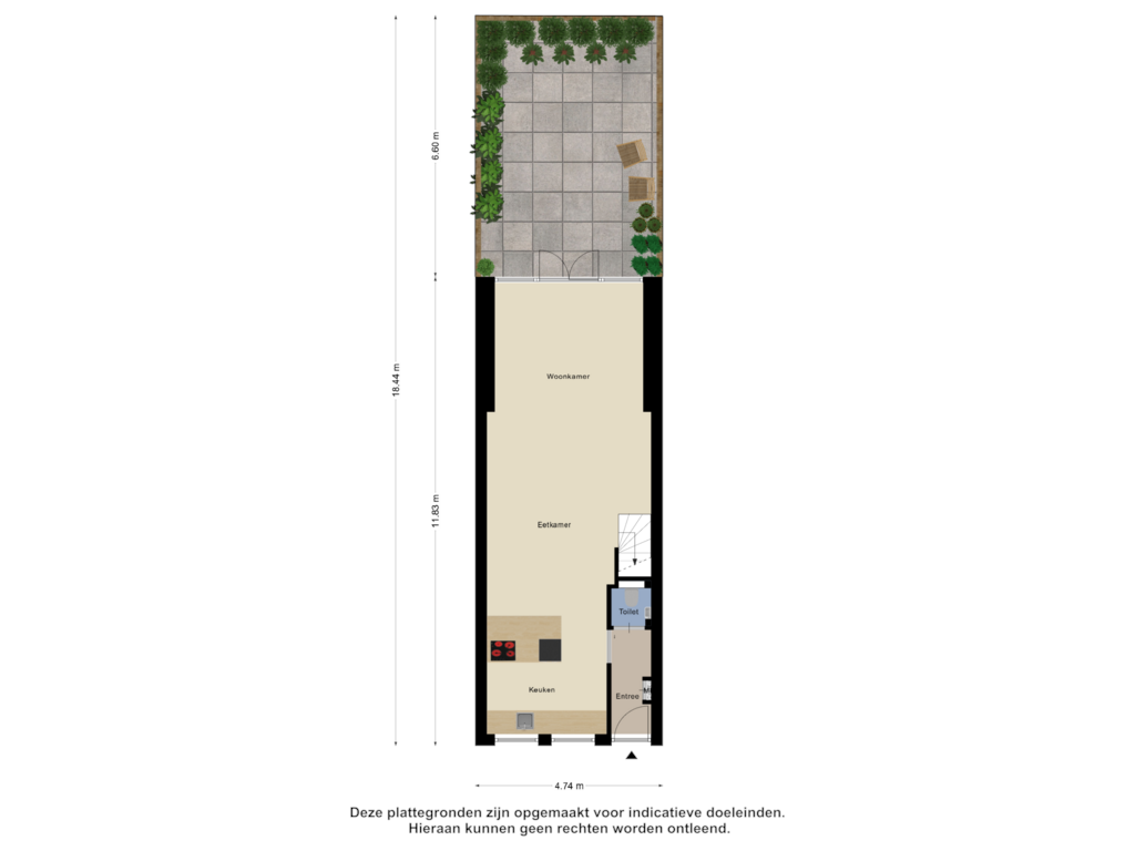 Bekijk plattegrond van Begane Grond_Tuin van Kritzingerstraat 5