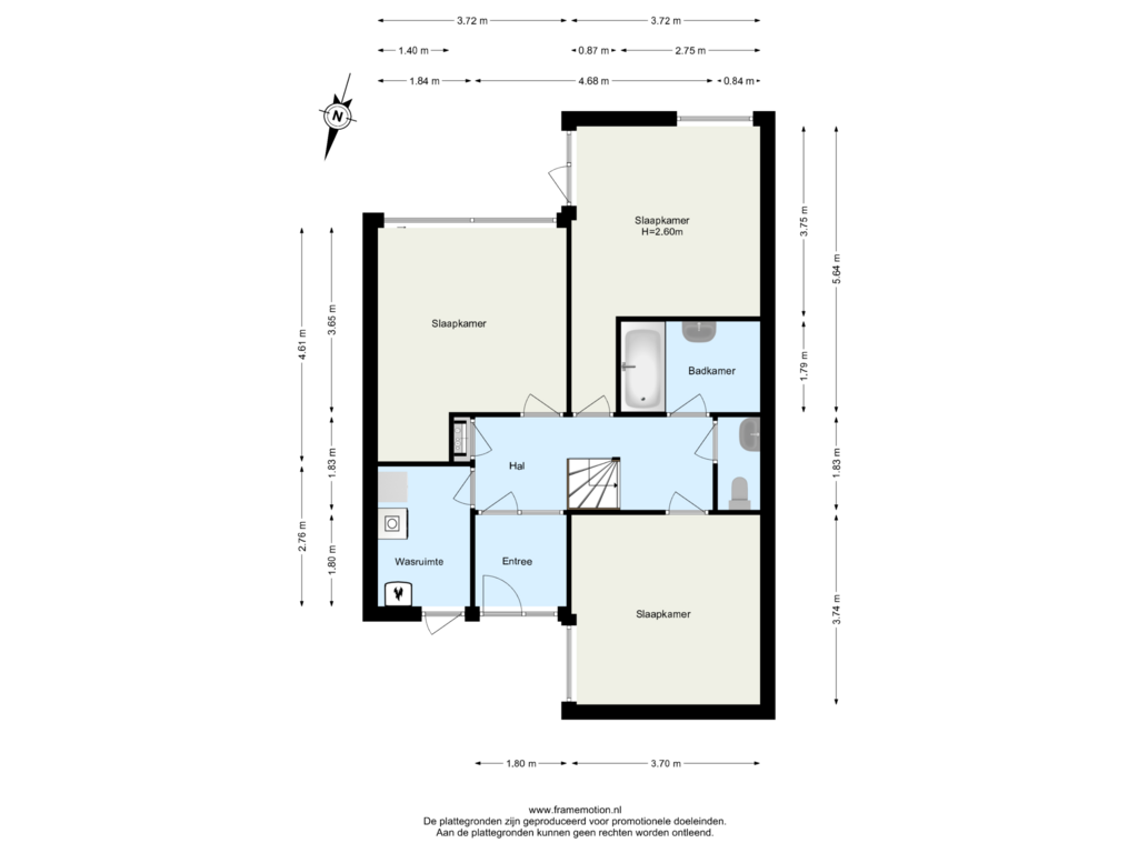 Bekijk plattegrond van Begane Grond van Beatrixlaan 47