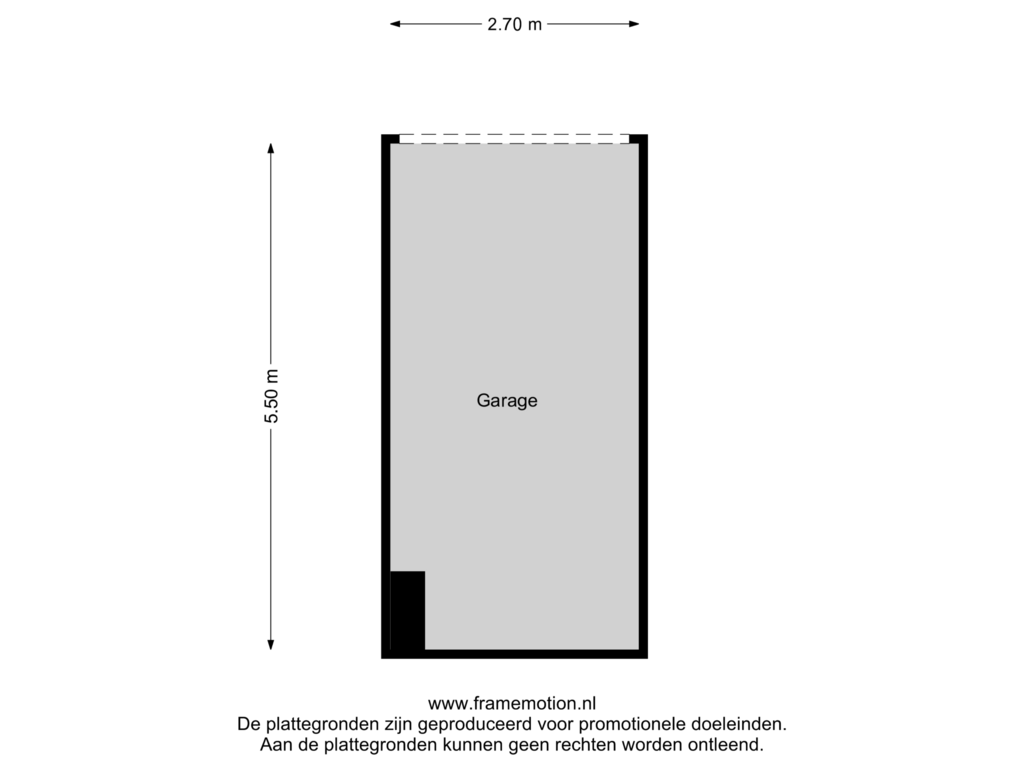 Bekijk plattegrond van Garage van Beatrixlaan 47