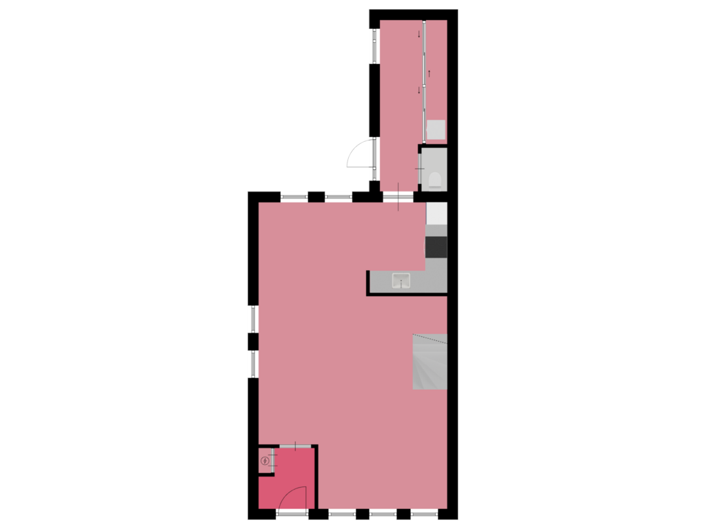 Bekijk plattegrond van Begane grond van Snijdersgilde 1