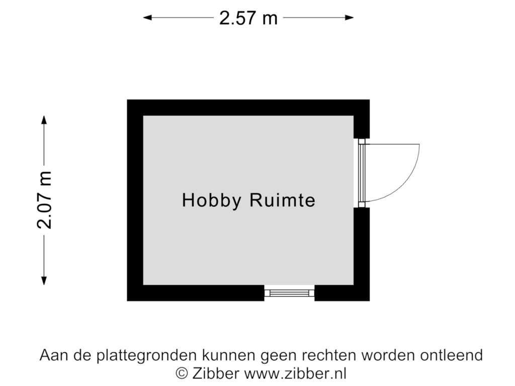 View floorplan of Berging of Wolborgenmate 56