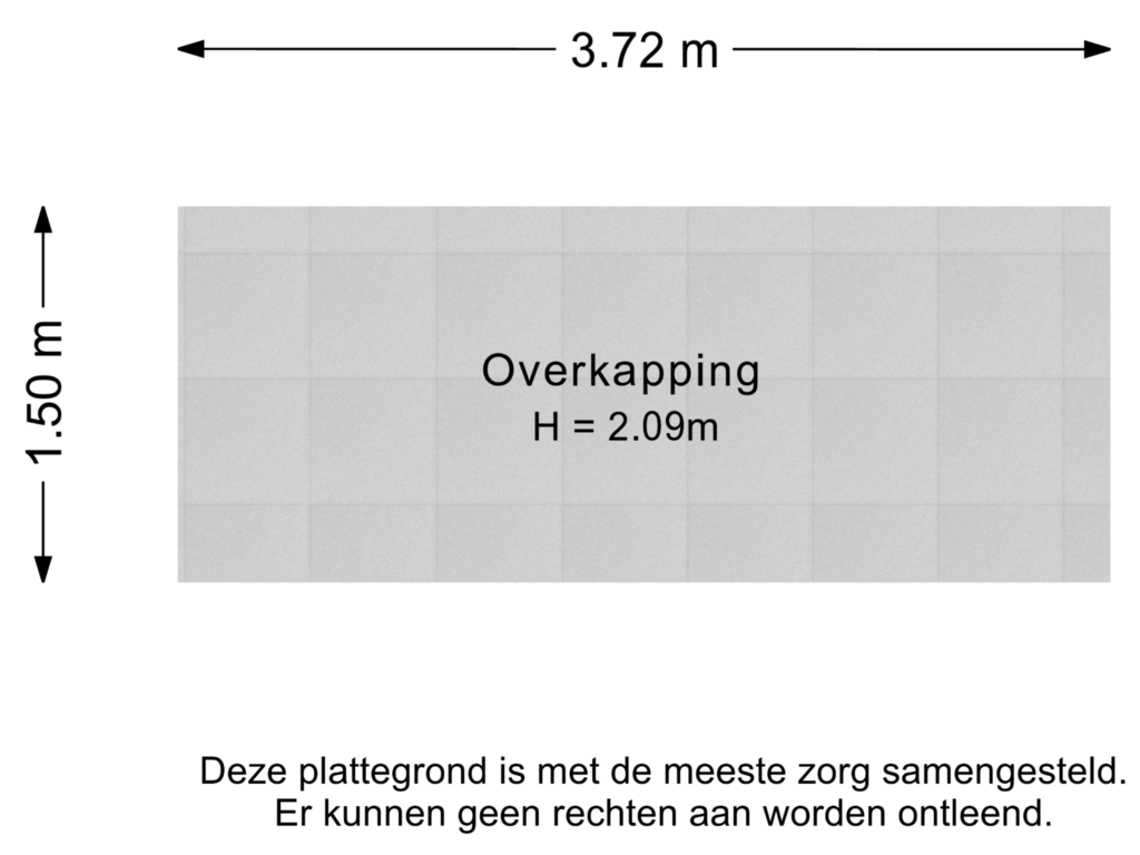 View floorplan of Overkapping of Bovensim 26