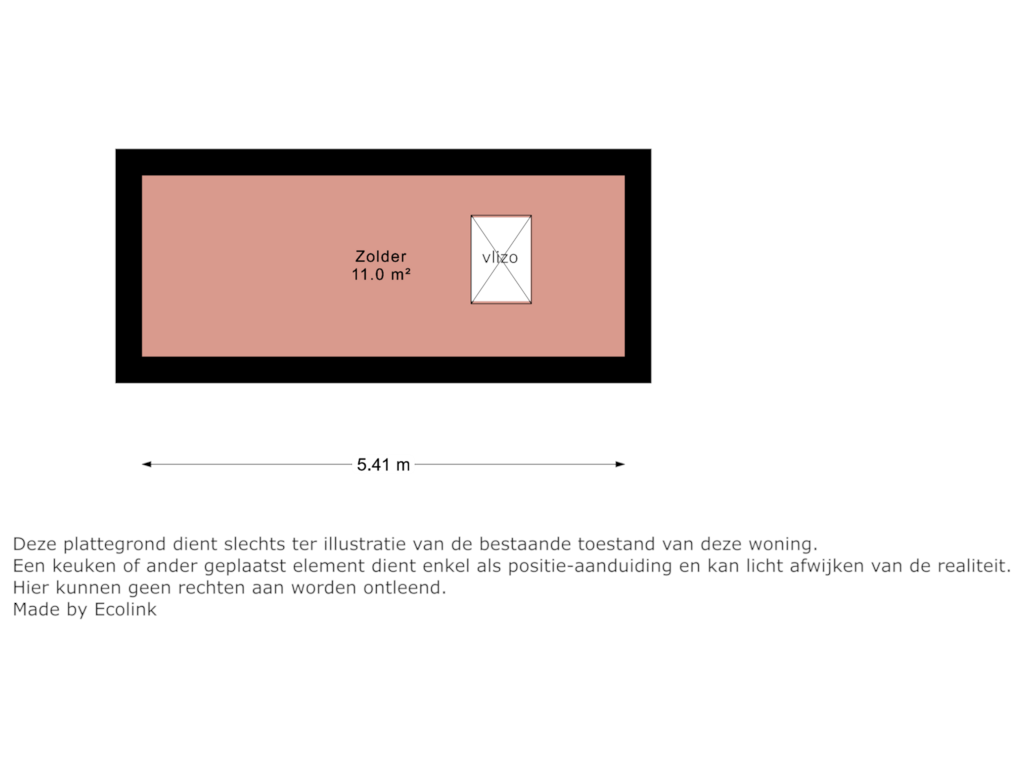 Bekijk plattegrond van Zolder van Huls 58