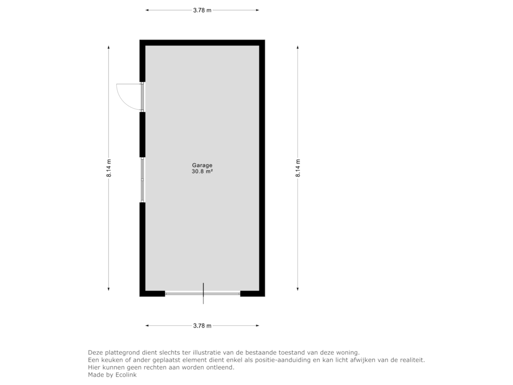 Bekijk plattegrond van Garage van Huls 58