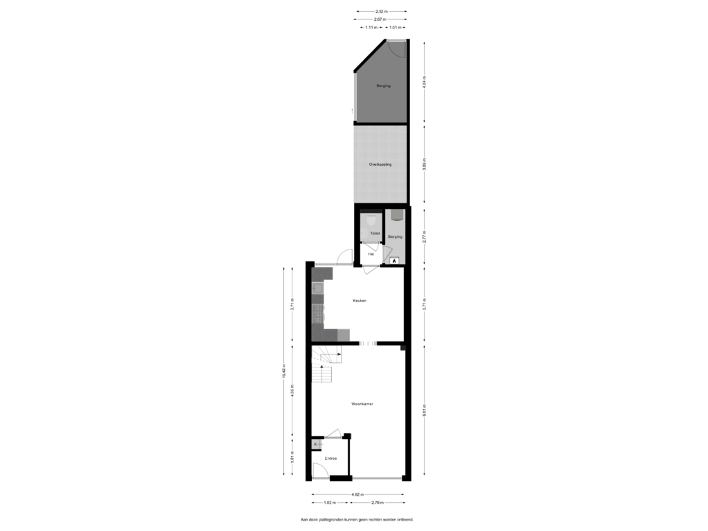 View floorplan of Begane Grond of Albert Kleijnstraat 5