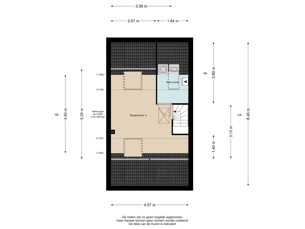 Bekijk plattegrond van 2e Verdieping van Silverkamp 26